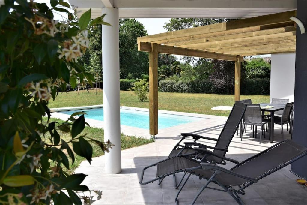 הוילה Bénesse-Maremne Calm House, Swimming Pool And Garden מראה חיצוני תמונה